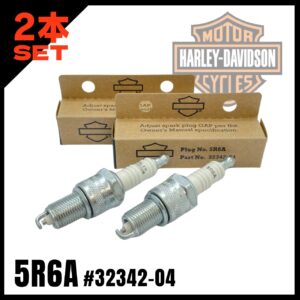 HARLEY-DAVIDSON / 5R6A / No.32342-04 / スパークプラグ【2本セット】